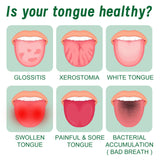 Curing Tongue Coating Whitening Relieving Tongue Cracking Swelling Oral Care Spray