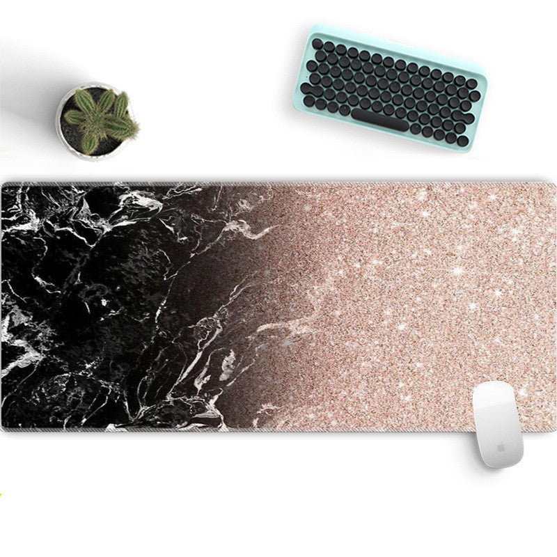 Texture Anime Mouse Pad Large Lock Edge Internet Cafe Internet Cafe Computer Desk Keyboard Pad