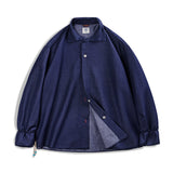 Tooling American Style Loose Lapel Thin Long Sleeve