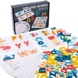 Wooden Jigsaw Puzzle Word Game For Children