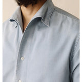 Бизнес-свободный однотонный топ без утюга