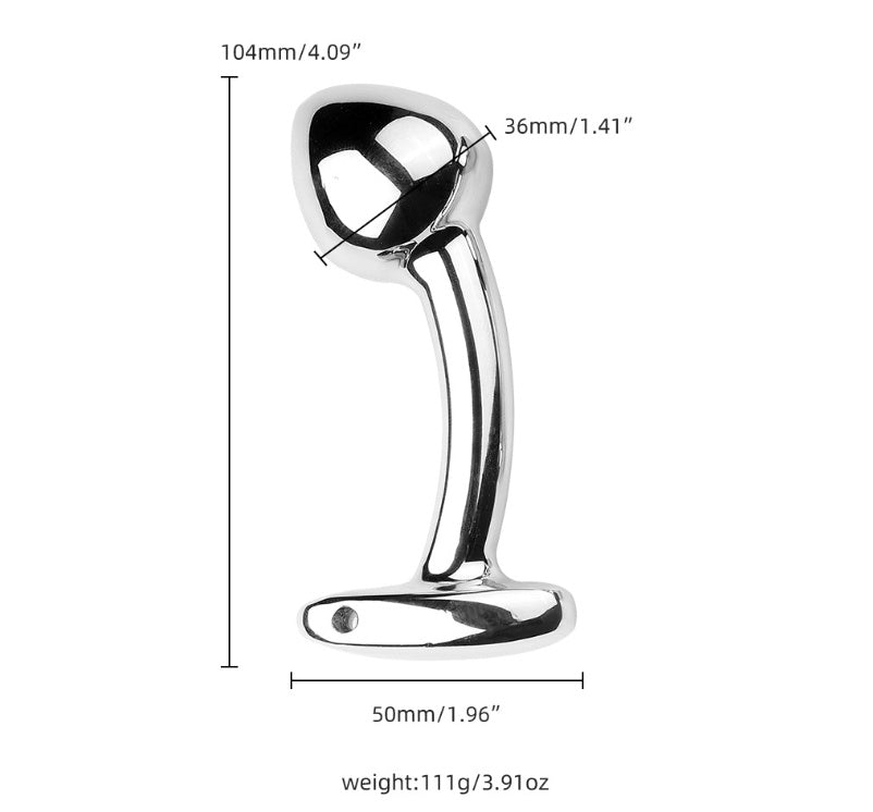 Leisure Toys With Aluminum Alloy Curved Plugs