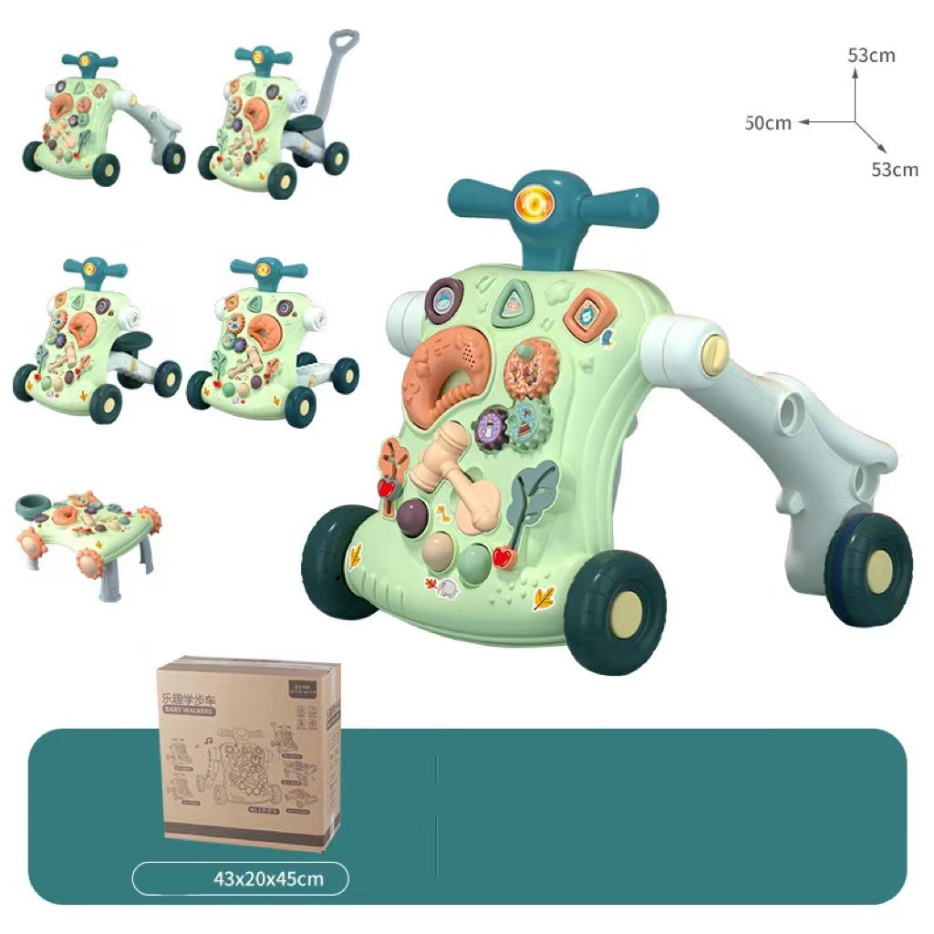 Baby Stroller Toy Multi-function Sliding Roller Coaster