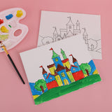 Cotton White Drawing Board Printing Painting Children Diy Drawing