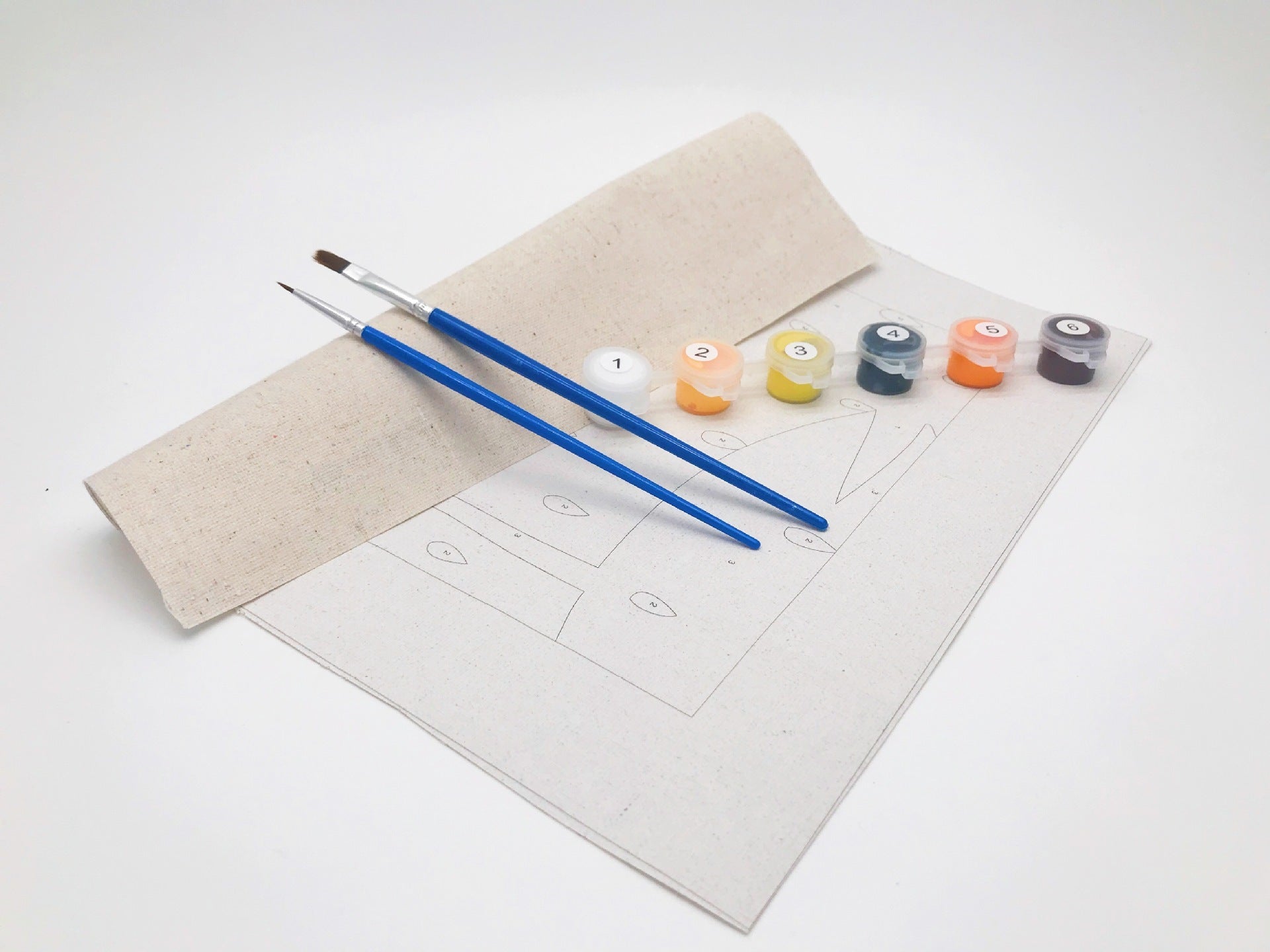Coloring Drawing DIY Digital Oil Painting
