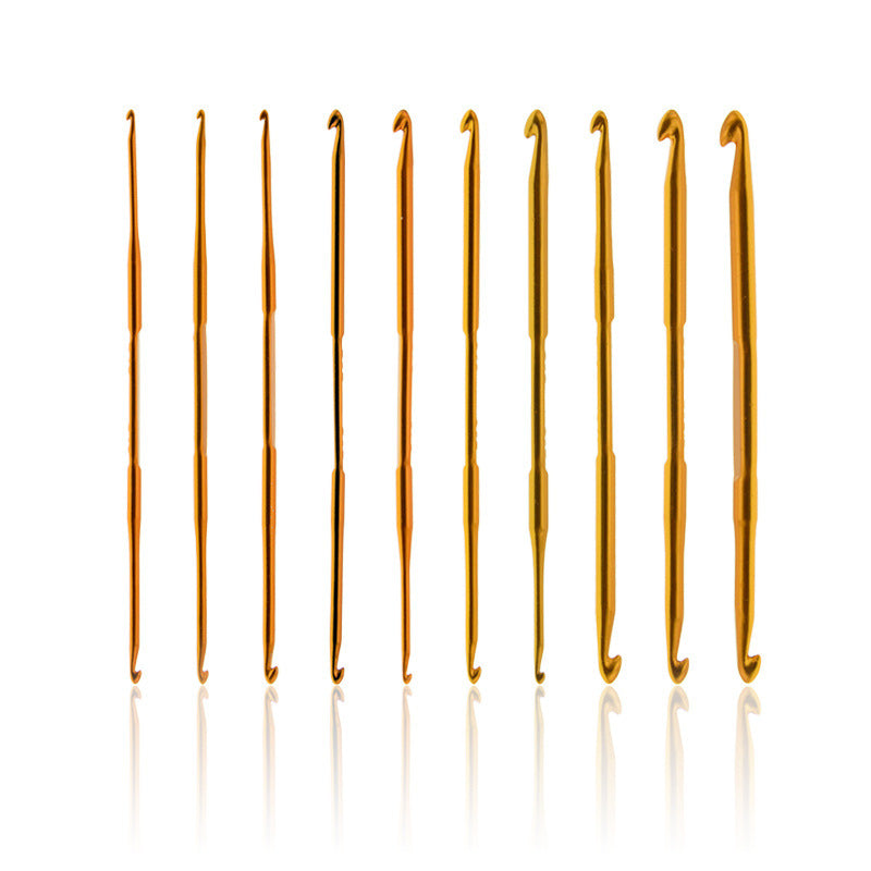 Multi Specification Double Headed Alumina Crochet Hook DIY Knitting Tool