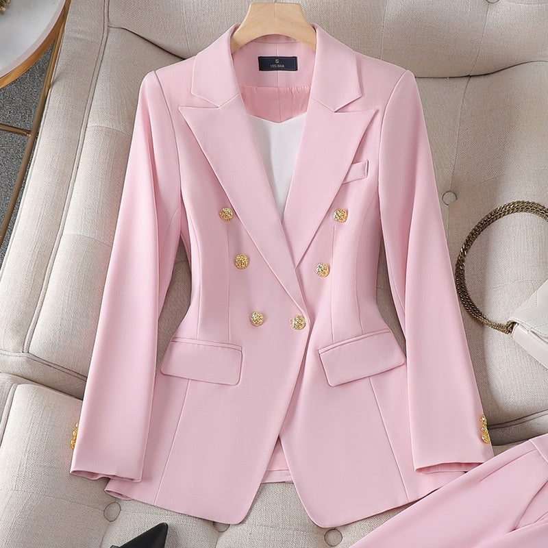 Women's Fashion High-end Temperament Formal Suit