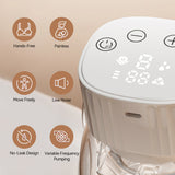Wearable Hand Free Integrated Wireless Breast