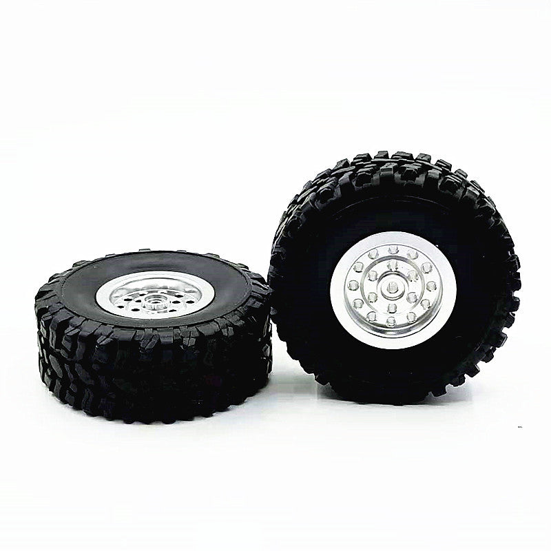 Metal Wheel Tire Upgrade Parts Remote Control Car Modified Parts Military Truck