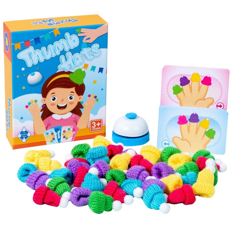 Children's Early Education Puzzle Thumb Cap Game