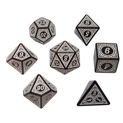 Patterned Multi-sided Dice Digital Board Game Accessories