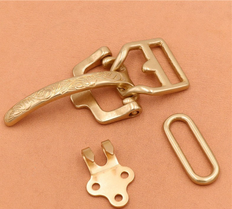 Men's Brass Belt Buckle Accessories