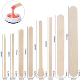 Beauty Hair Removal Care Tool Disposable Wooden Sticks
