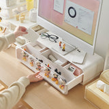 Computer Monitor Elevated Rack Multi-functional Storage Rack