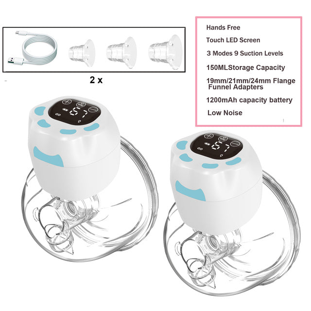Wearable Portable Electric Breast Pumpen