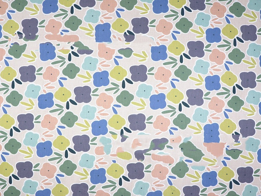 Twill Cotton Environmental Protection Printing And Dyeing Fabric
