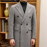 Итальянское осенне-зимнее пальто Bar MACN Warm Wool Overcoat