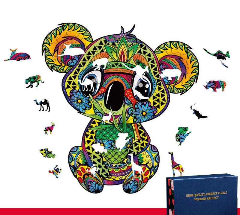 Animal Jigsaw Puzzle Toys For Adults To Decompress And Relieve Boredom