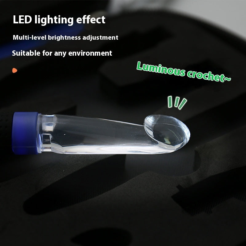 Luminous Crochet Handmade Diyi Knitting Tool