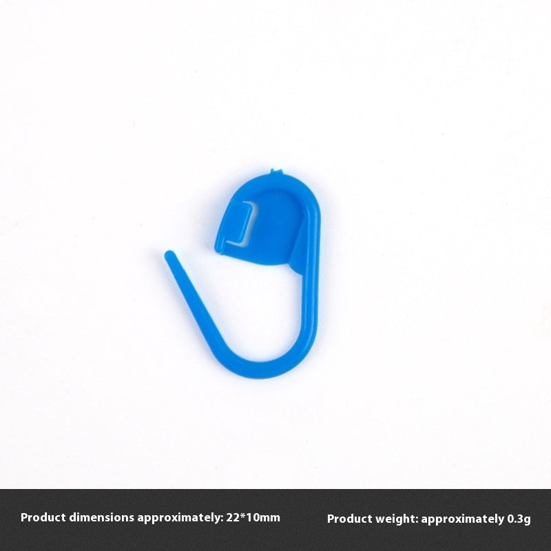 Colorful Plastic Buckle Handmade DIY Knitting Tools Love Heart  Marker Crochet