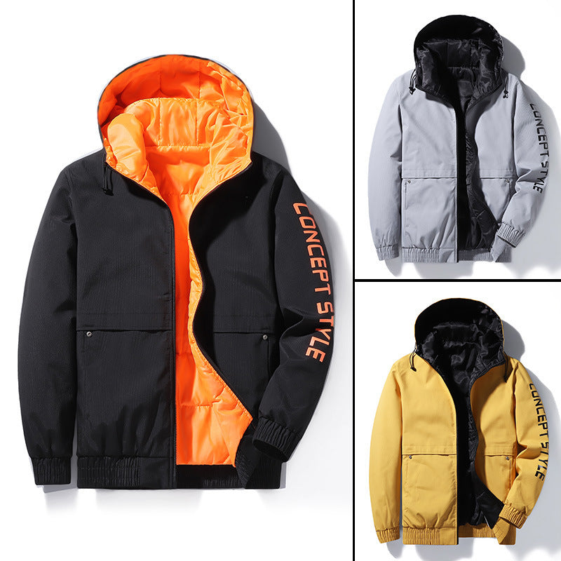Men's Casual All-Purpose Hooded Down Jacket