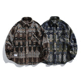 Ethnic Style Shirt Vintage Jacket