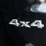 Car Modification Metal Suitable For Off-road Vehicle Four-wheel Drive 3D Special Sticker Rear Car Badge 4