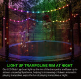 Trampoline Toy Outdoor Play At Night