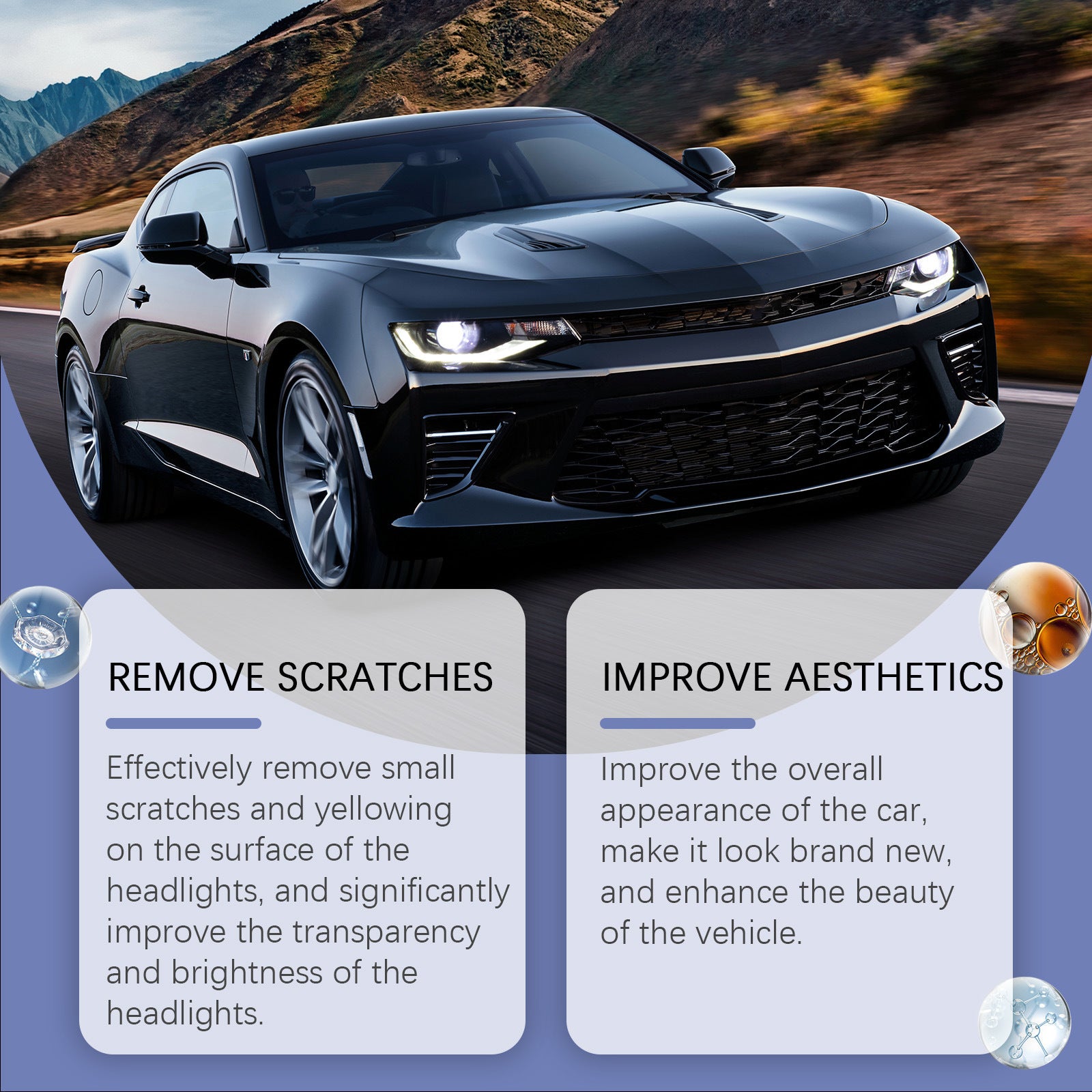 Car Headlight Repair Lamp Care