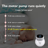 Wearable Electric Breast  Large Suction Invisible Integrated Hands-free