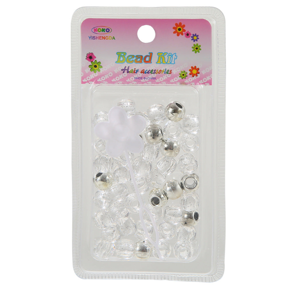 New Transparent Colored Pigtail Beading