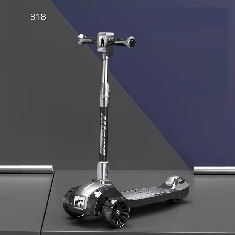 Folding Children's Scooter With Music And Light