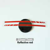 Side Mirror Striped Car Sticker
