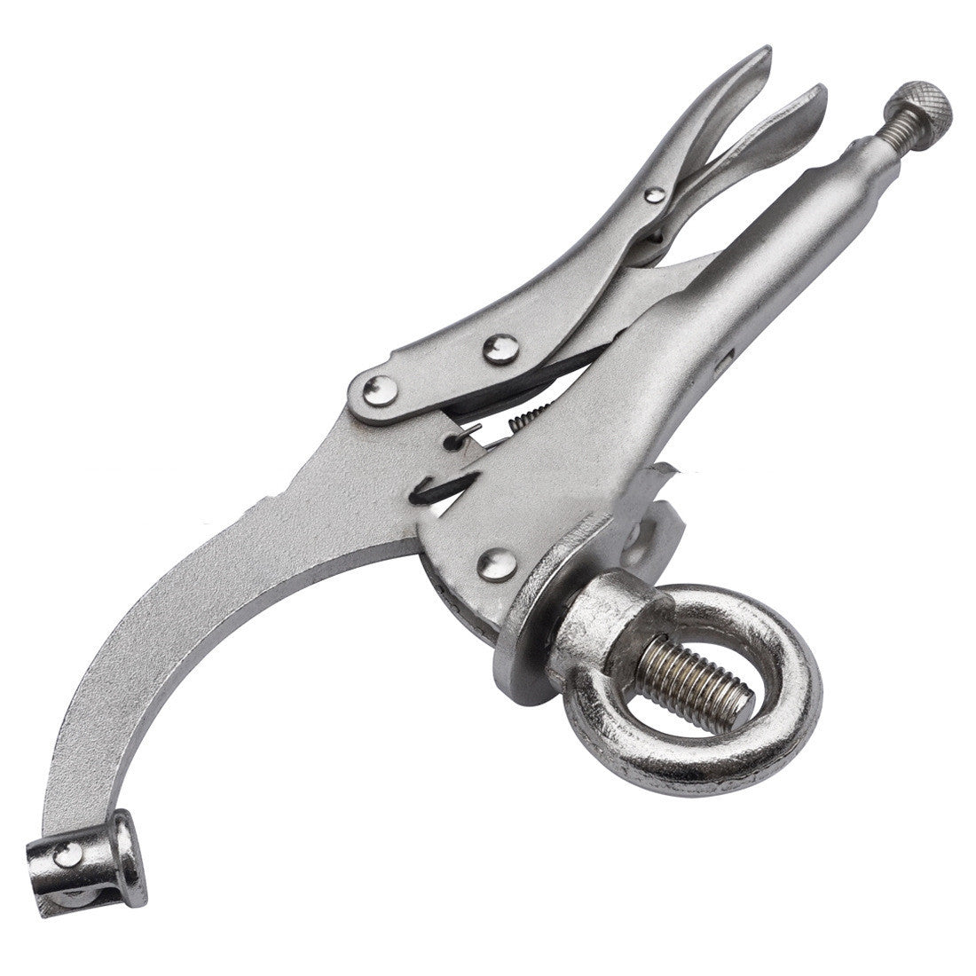 9-inch Nail Rhinestones Clamp Vise Grips Clamp Nail Rhinestones Table Fixed Clamp Block Vise Grips Hardware Tools 12-inch