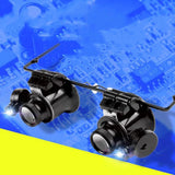 Magnifying Lens Wearable Advanced Maintenance With LED Light