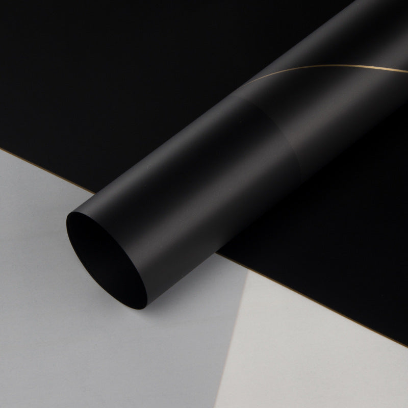 Korean-style Magnetic Line Flowers Gift Wrapping Paper Material