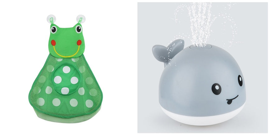 New Baby ҳаммом ванна барқ ​​Induction Whale Spray Toy хурд