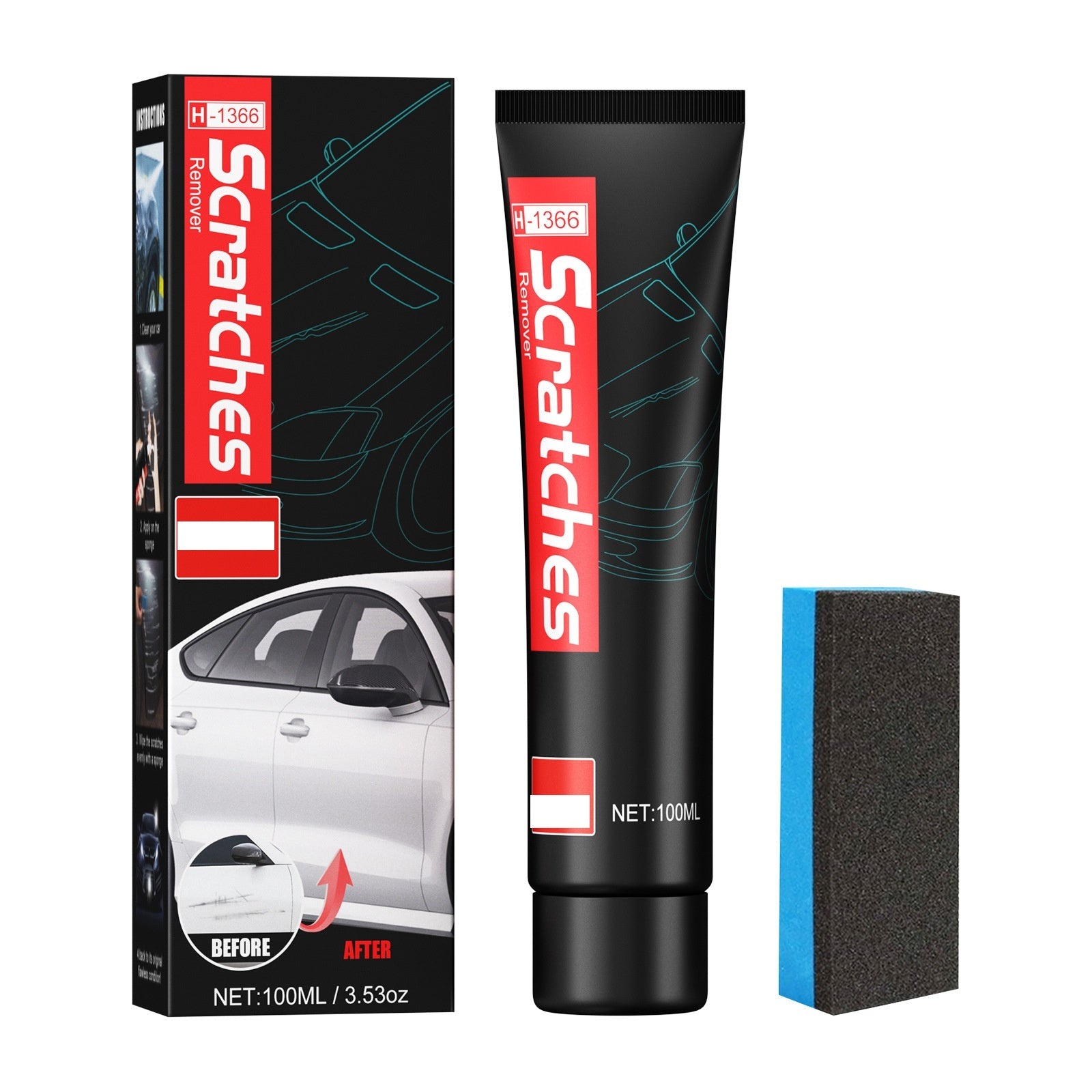 Car Scratch Scratch Polishing Paster Paint Cleaning And Decontamination