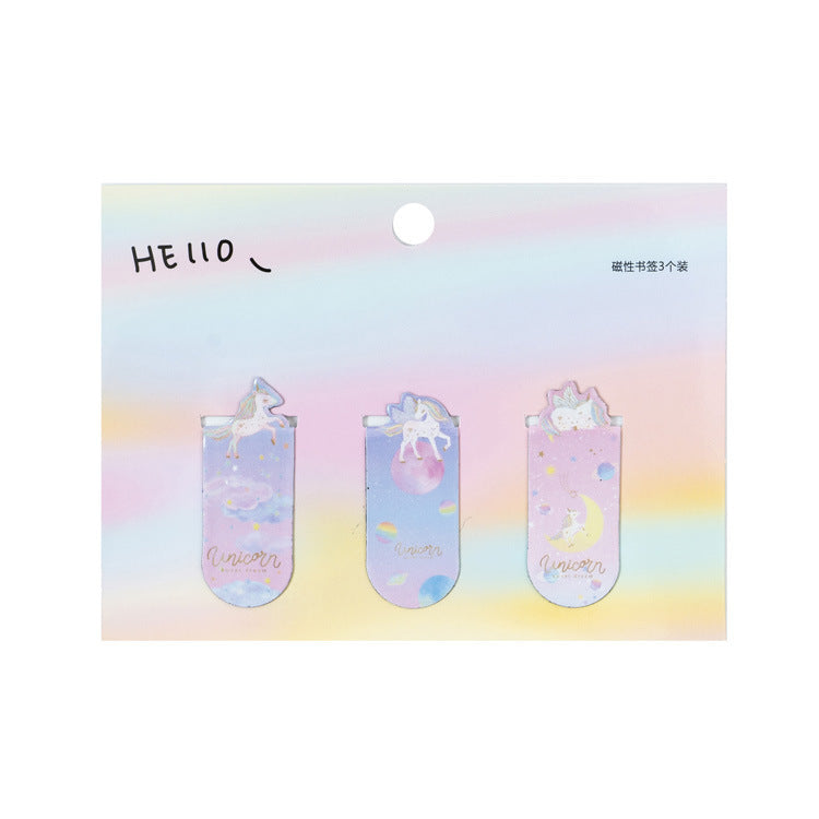 Keai Magnetic Bookmark Student Stationery