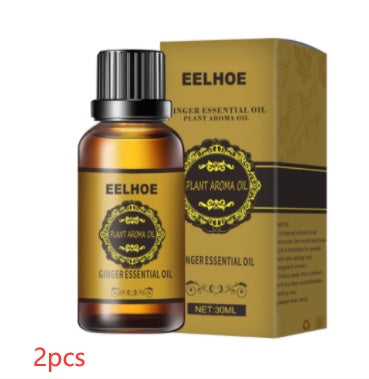 Занҷабил Essential Oil 10ml Равғани растанӣ масҳ бадан намӣ