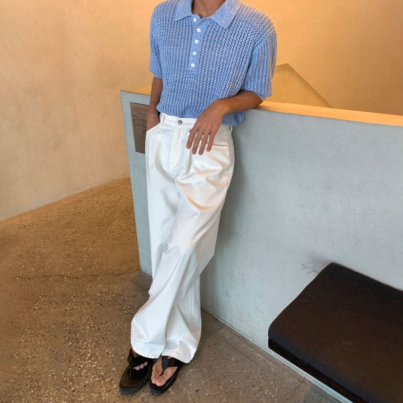 Men's Summer Loose Design Short Sleeve