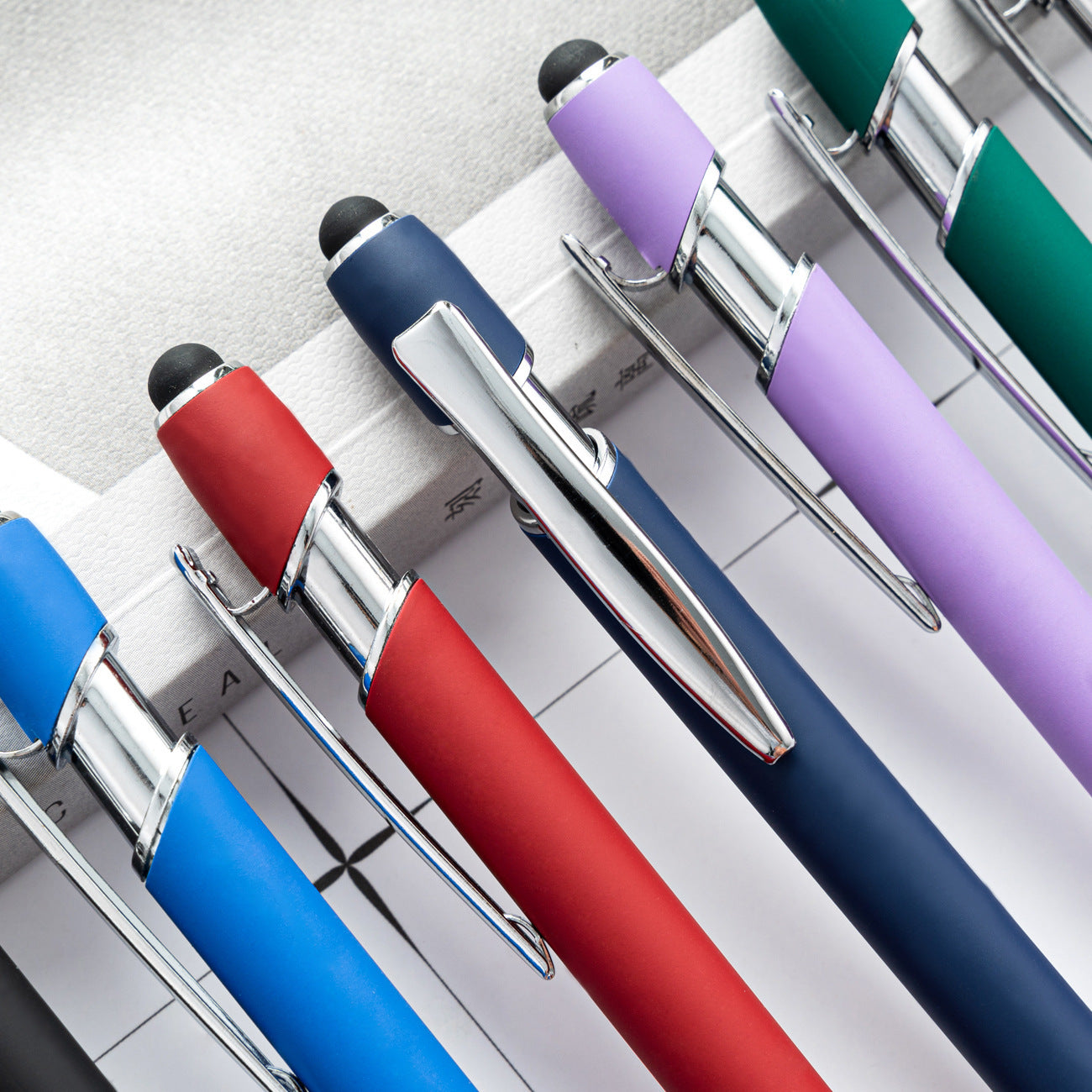 Metal Push Pen Aluminum Bar Pen Maggi Pen