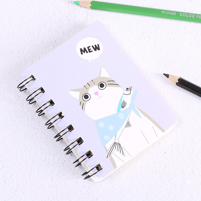 Stationery Cartoon Rollover Coil Book Creative Children