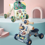 Baby Stroller Toy Multi-function Sliding Roller Coaster