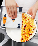 Dish Cloth Kitchen Housework Cleaning Supplies Water Absorbing