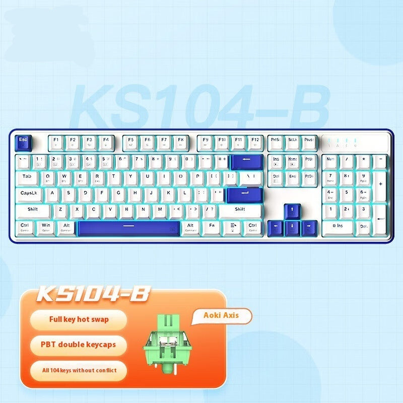 Red Dragon Three-model Mechanical Keyboard