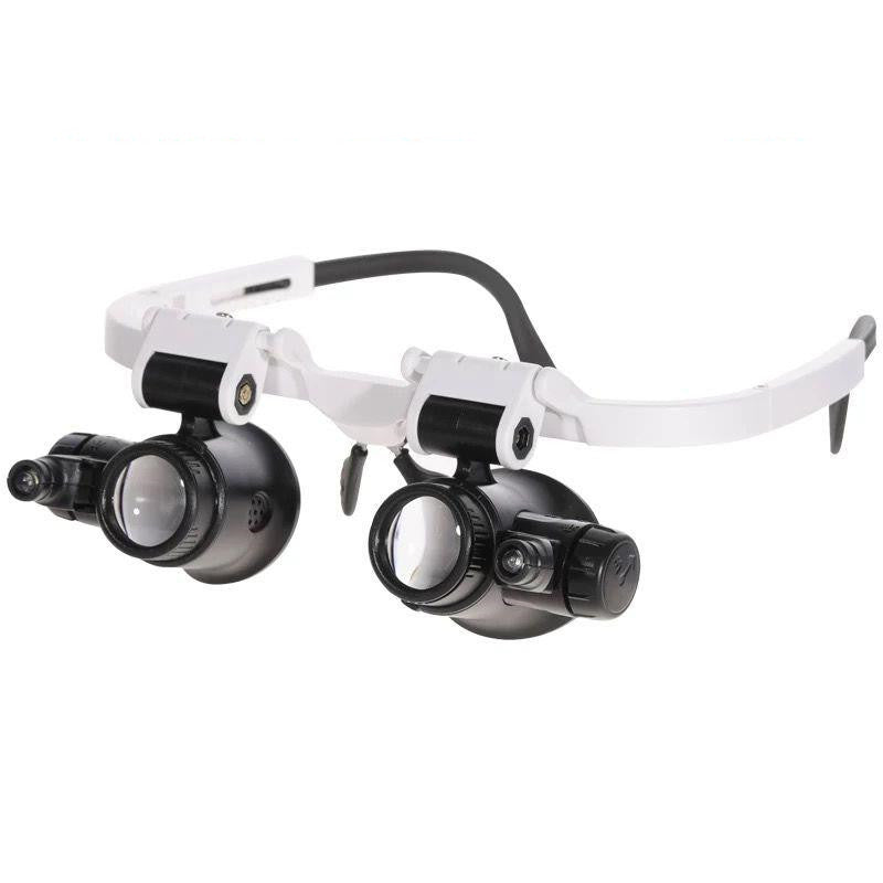 Magnifying Lens Wearable Advanced Maintenance With LED Light
