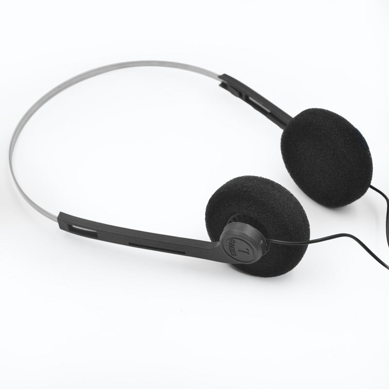 Solid Color Personalized Head Wear Airline Headphones
