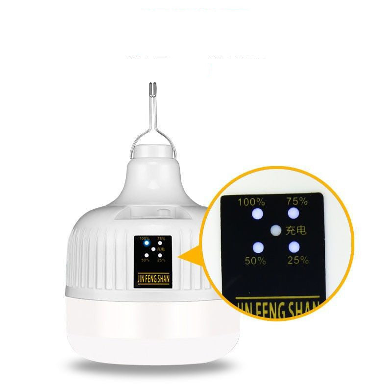 Super Bright Rechargeable Light Bulbs Night Market Stall Household Emergency