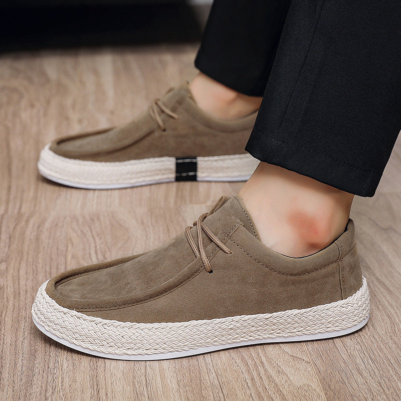 Men's Casual Pumps Men's Handmade Cloth Shoes Low-top Sneakers Men's